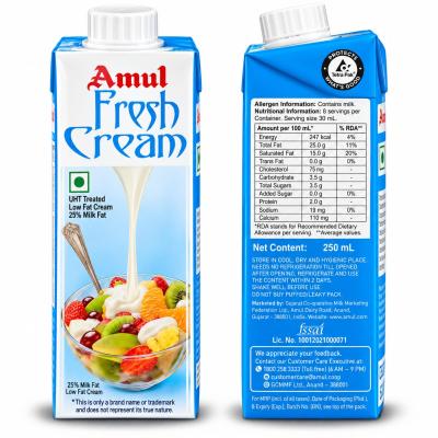 AMUL FRESH CREAM – 250 ml